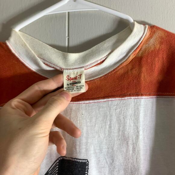 1979 BLUE OYSTER CULT BOSTON VAN HALEN SAMMY HAGAR double sided ringer tee shirt - Picture 5 of 7